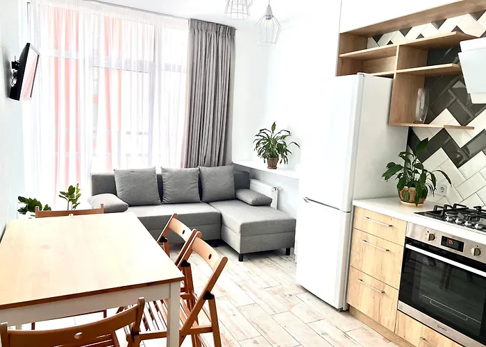 Apartamento Osapart Beautiful In A Complex Semycvit Leópolis